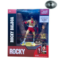 Movie Maniacs - Rocky (1976) - Rocky Balboa (Platinum) Limited Edition Posed Figure (14038) LAST ONE!