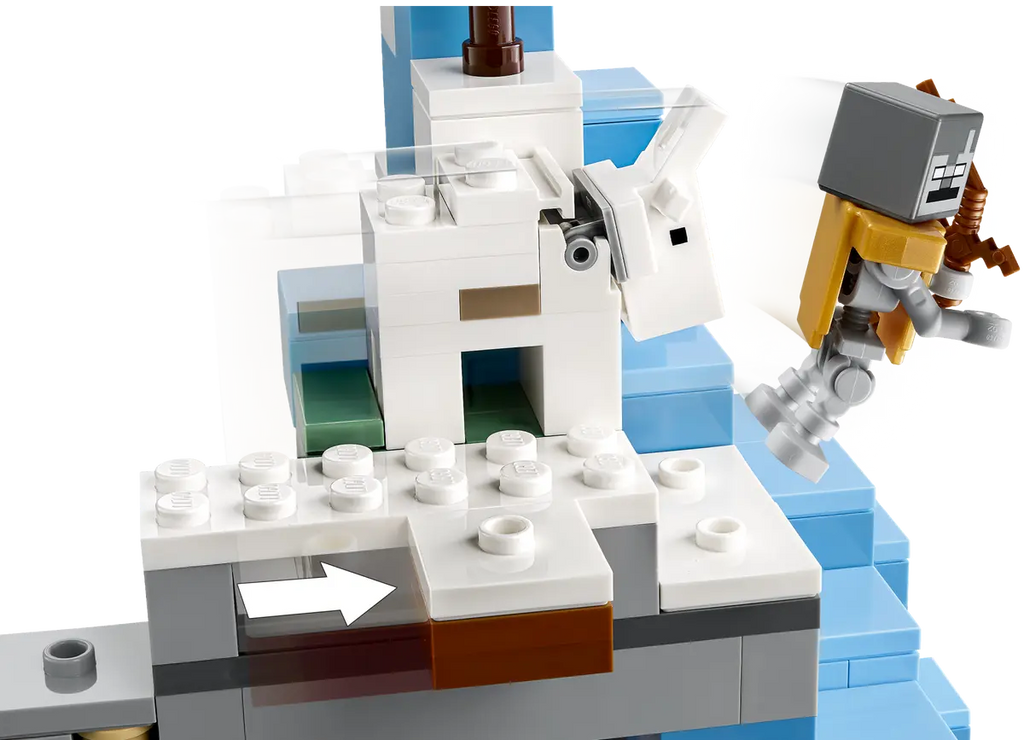 LEGO Minecraft The Frozen Peaks Building Toy 21243 Toynado