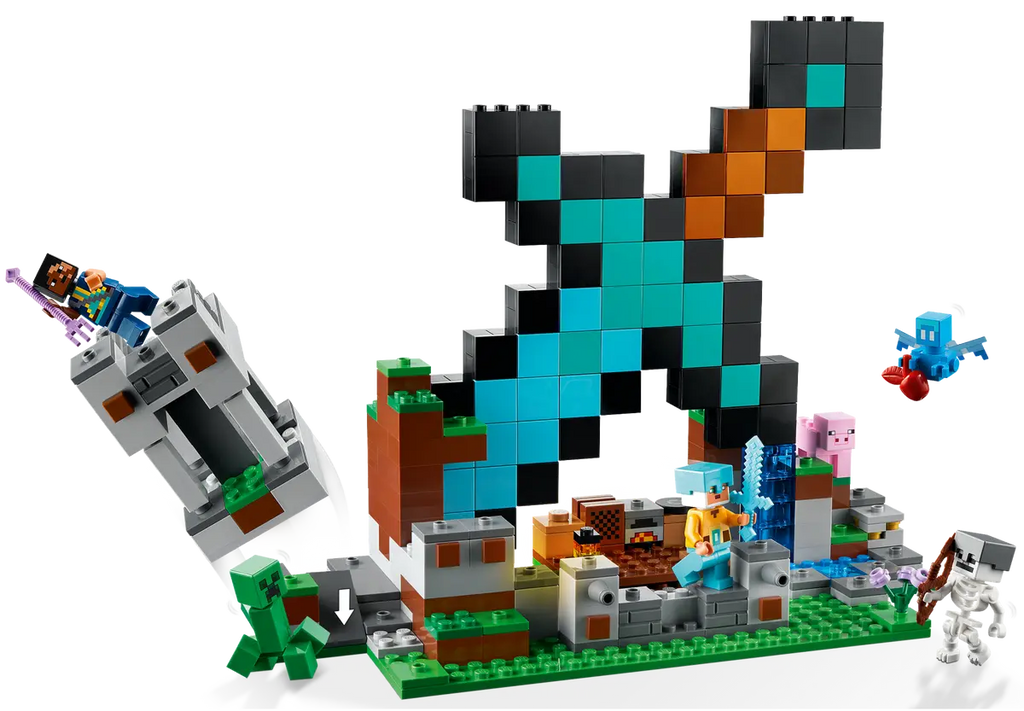 LEGO Minecraft - The Sword Outpost Building Toy (21244) LOW STOCK
