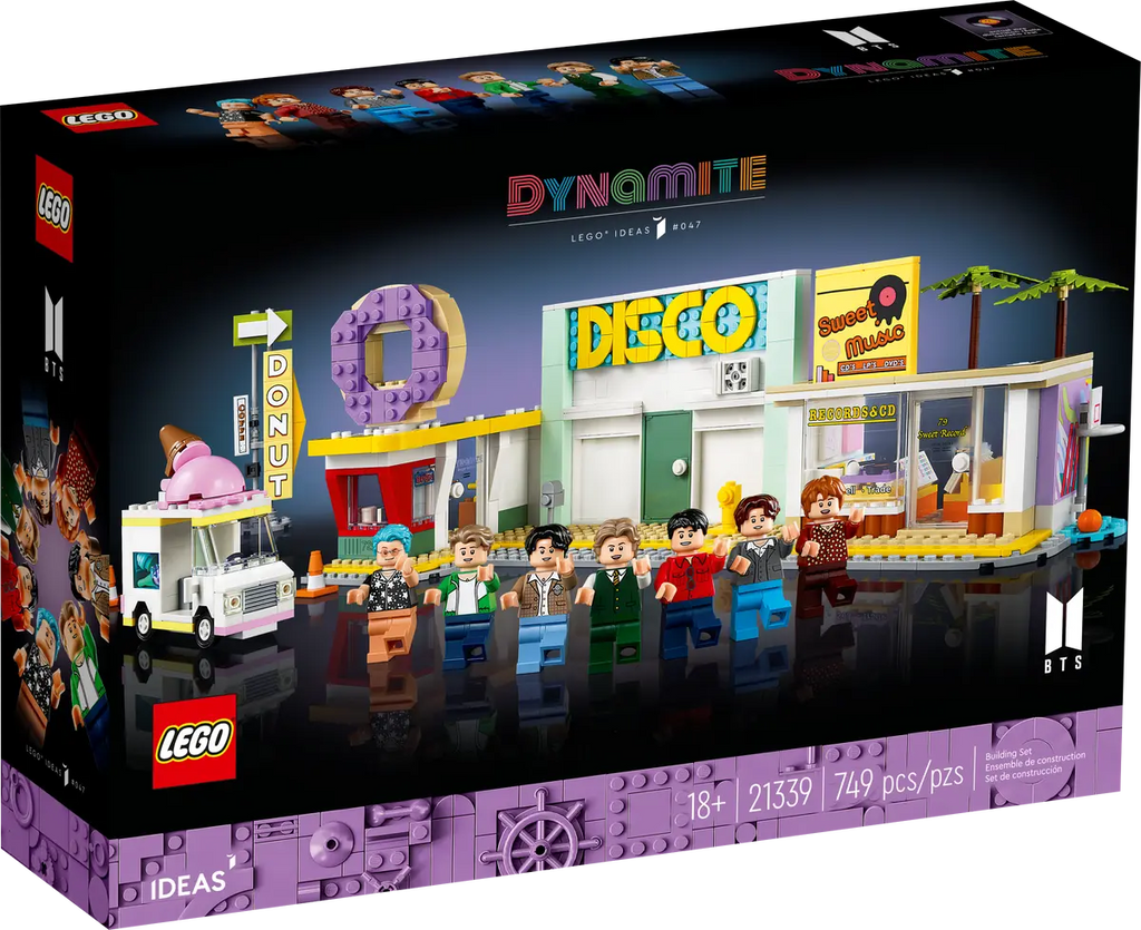 LEGO Ideas #047 - BTS Dynamite Building Toy (21339)