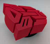 Transformers - G1 - Autobot (Red) Logo - Desk Paper Weight/Novelty Pop Art (11.5 x 11 x 6 cm)