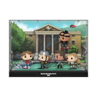 Funko Pop! Deluxe Moment 11 - Back to the Future II (2) - Hoverboard Chase Vinyl Figure 5-Pack 76563 LOW STOCK