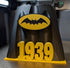 DC Batman Logo on Cape - Detective Comics #27 (1939) - Desk Paper Weight/Pop Art (13.5 x 12 x 4 cm)