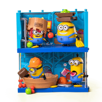 Blokees preCOOL Minions Jelly Factory Set: 4 Buildable Models - Bob, Otto, Stuart, Kevin 74836/53077 LOW STOCK