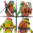 Teenage Mutant Ninja Turtles Mutant Mayhem: Leonardo, Michelangelo, Raphael & Donatello 4-Pack 83341 LOW STOCK