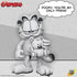 [PRE-ORDER] Boss Fight Studios - Garfield (Black & White Daily Comic Strip) Exclusive Action Figure (02525)