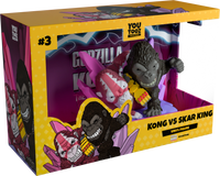 Youtooz - Godzilla x Kong: The New Empire #3 - Kong vs Skar King Vinyl Figure 2-Pack (78273) LOW STOCK