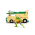 Teenage Mutant Ninja Turtles (Hollywood Rides) Die-Cast Metal Party Wagon with Donatello 34529 LOW STOCK