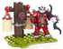 Mega Bloks: World of Warcraft - Rojo (Horde Pandaren Hunter) Micro Figure & Panderia Terrain (91050) LAST ONE!