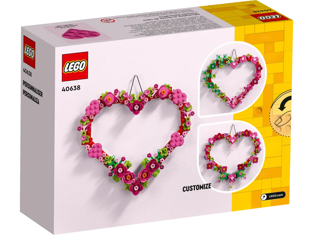 LEGO - Valentine's Day - Heart Ornament Building Toy (40638)