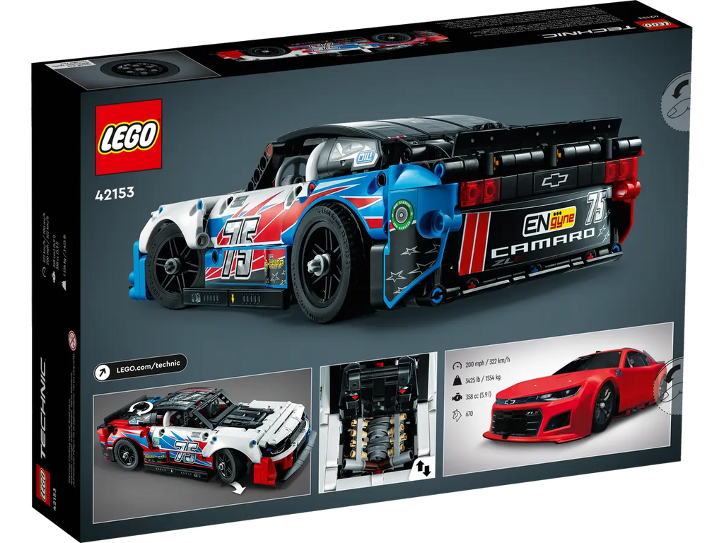 LEGO Technic - NASCAR Next Gen Chevrolet Camaro ZL1 Building LEGO Technic - NASCAR Next Gen Chevrolet Camaro ZL1 Building