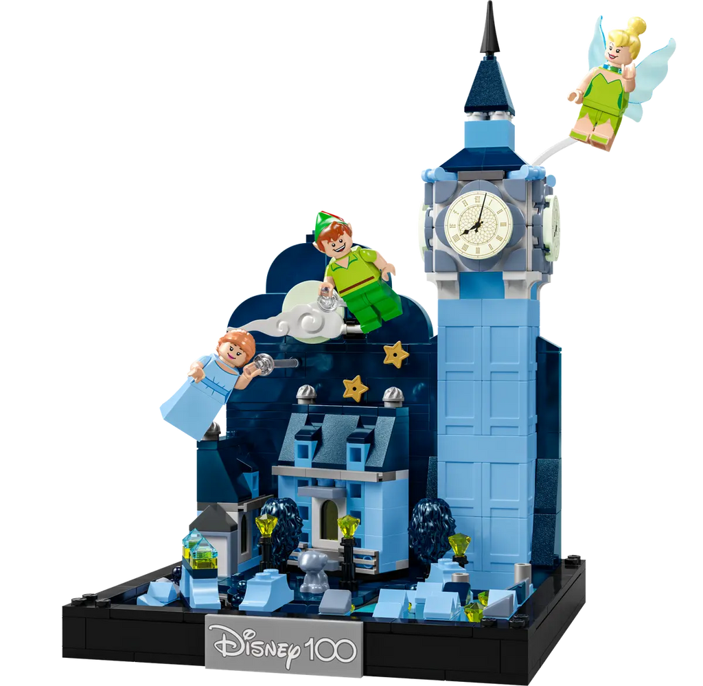 LEGO Disney - Disney 100 - Peter Pan & Wendy's Flight over London Building Toy (43232)