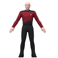 FleXfigs - Star Trek: The Next Generation - Captain Jean-Luc Picard 4.5-inch Bendable Figure (55031) LOW STOCK