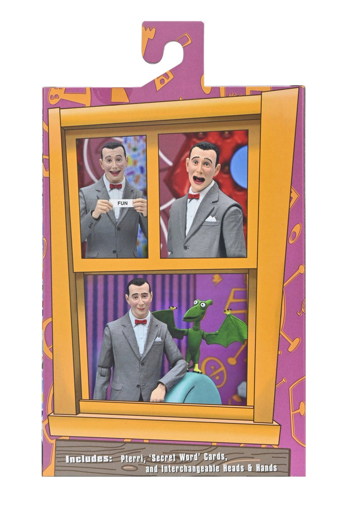 NECA - Ultimate - Pee-wee’s Playhouse - Pee-wee Herman & Pterri the Pterodactyl Figures (50015)