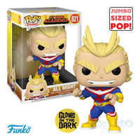 Funko Pop! Animation #821 My Hero Academia  - All Might GITD Exclusive Jumbo 10-Inch Figure 51264 LOW STOCK
