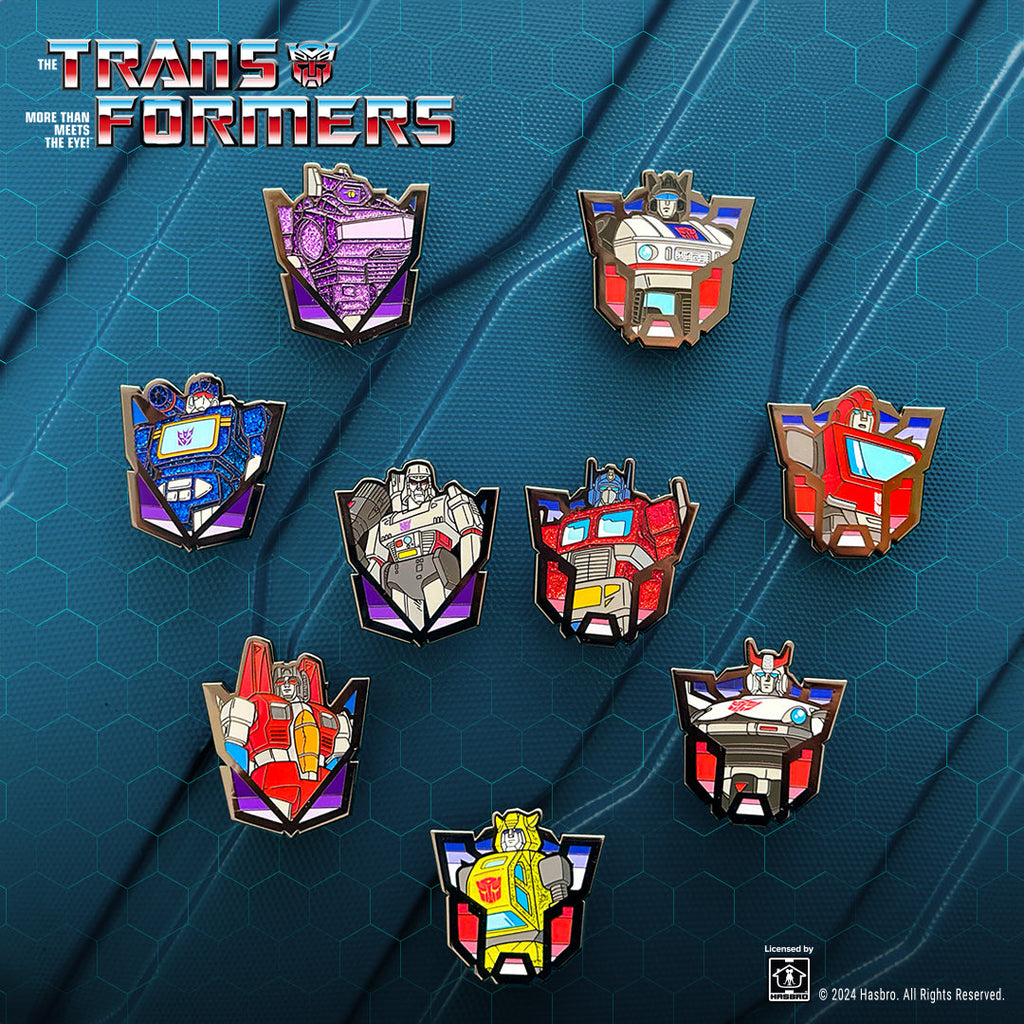 Leader of the Decepticons Commander Starscream Gold and Red Ruby Metal Enamel Pin Transformers Leader of the Decepticons Commander Starscream Gold and Red Ruby Metal Enamel Pin Transformers