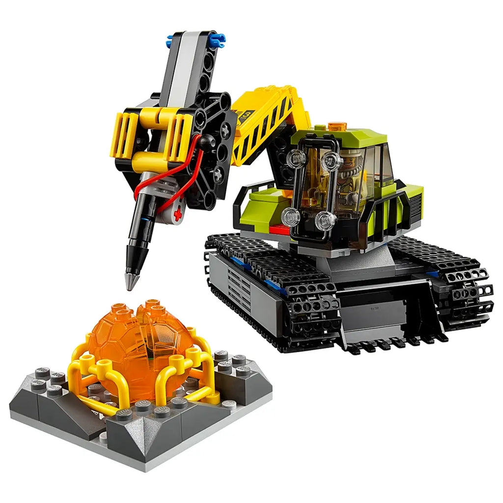 LEGO City - Volcano Explorers - Volcano Exploration Base Retired Building Toy (60124) LOW STOCK