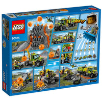 LEGO City - Volcano Explorers - Volcano Exploration Base (60124) Retired Building Toy LAST ONE!
