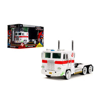 Transformers G1 Optimus Prime x Ghostbusters Ecto-1 - 1:24 Scale Die-Cast Vehicle (35572) LAST ONE!