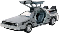 Hollywood Rides - Back to the Future: DeLorean Time Machine 1:24 Scale Die-Cast Vehicle w/Lights 32911 LOW STOCK