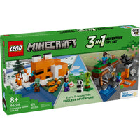 LEGO Minecraft 3-in-1 Adventure Gamer Gift Set 66786 Fox Lodge 21178 Abandoned Mine 21166 Steve & Baby Panda 30672 LAST ONE!