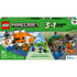 LEGO Minecraft 3-in-1 Adventure Gamer Gift Set 66786 Fox Lodge 21178 Abandoned Mine 21166 Steve & Baby Panda 30672 LOW STOCK