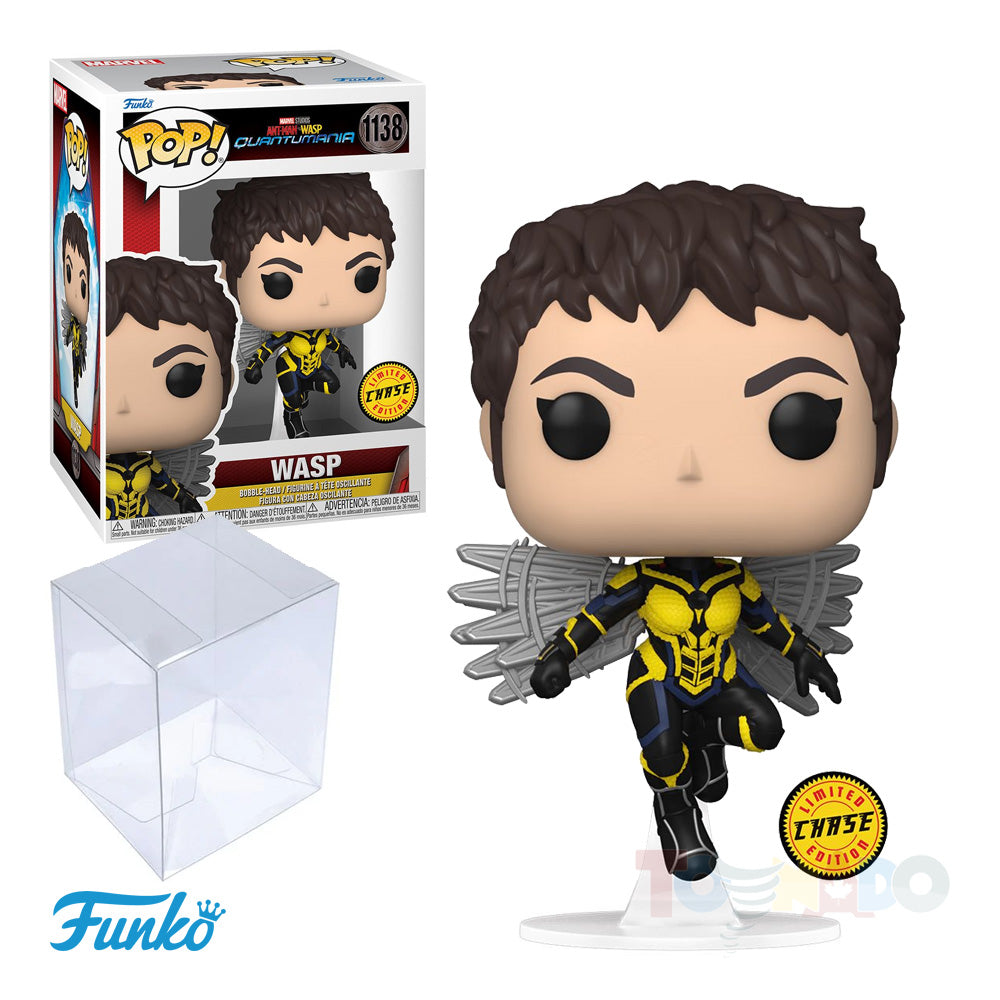 Funko Pop! Marvel #1138 Ant-Man and the Wasp: Quantumania - Wasp Limited Edition CHASE Vinyl (70491) LOW STOCK