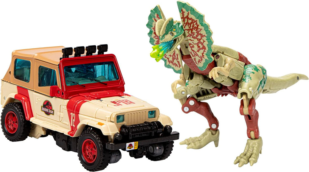 Transformers x Jurassic Park 30th Anniversary - Dilophocon & Autobot JP12 Exclusive 2-Pack (F7140)