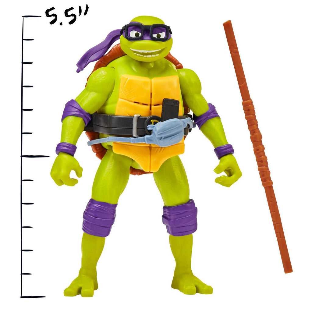 Teenage Mutant Ninja Turtles: Mutant Mayhem - Deluxe Ninja Shouts Donatello Figure (83352)
