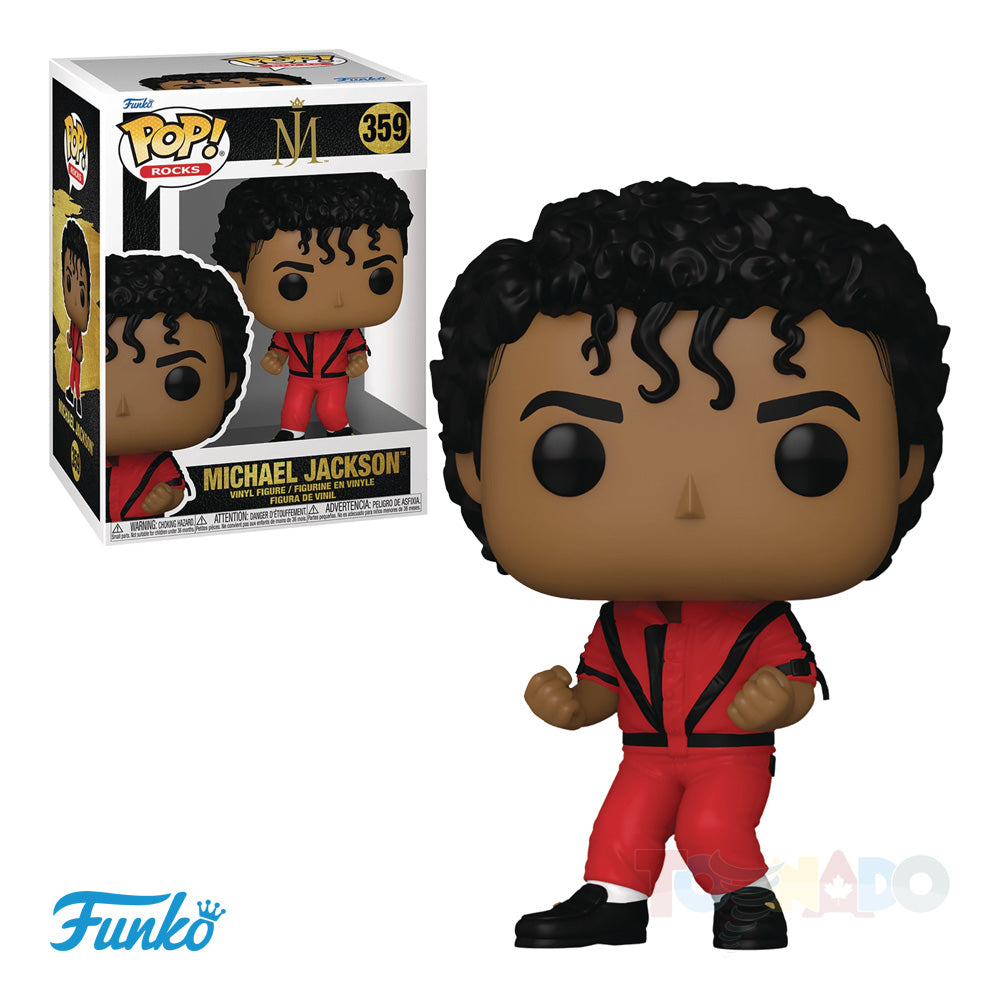 Funko Pop! Rocks #359 - Michael Jackson (Thriller) Vinyl Figure