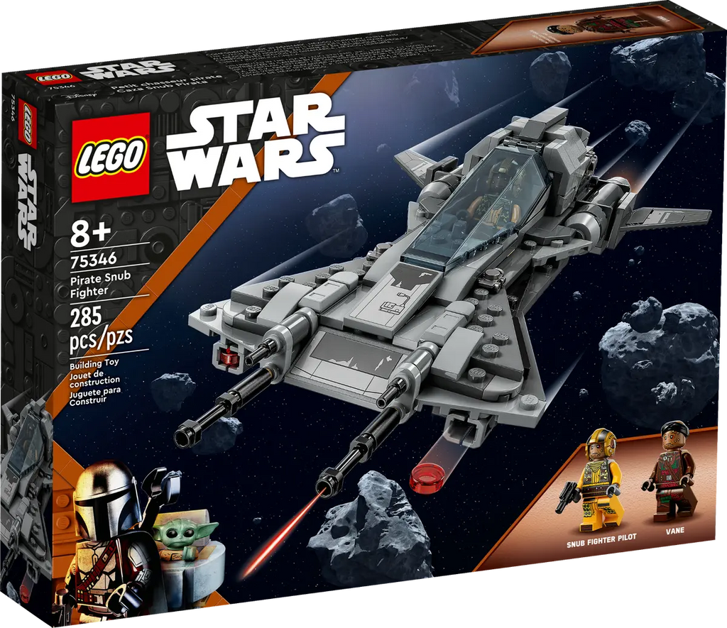 LEGO - Star Wars: The Mandalorian - Pirate Snub Fighter Building Toy (75346) LOW STOCK