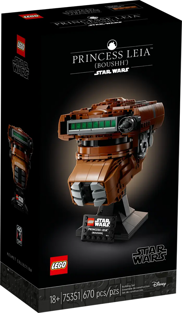 LEGO Star Wars Princess Leia boushh Helmet
