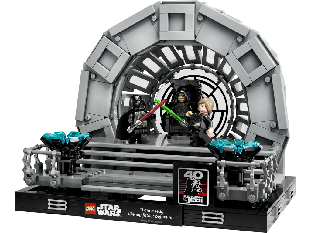 LEGO - Star Wars: Return of the Jedi 40th - Emperor's Throne Room Diorama Building Toy (75352) LOW STOCK