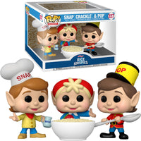 Funko Pop! Moment #227 - Kellogg's Rice Krispies Snap, Crackle, and Pop Vinyl Figure (75359)