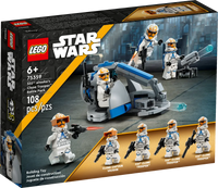LEGO Star Wars: The Clone Wars - 332nd Ahsoka\'s Clone Trooper Battle Pack Retired Building Toy (75359) LOW STOCK