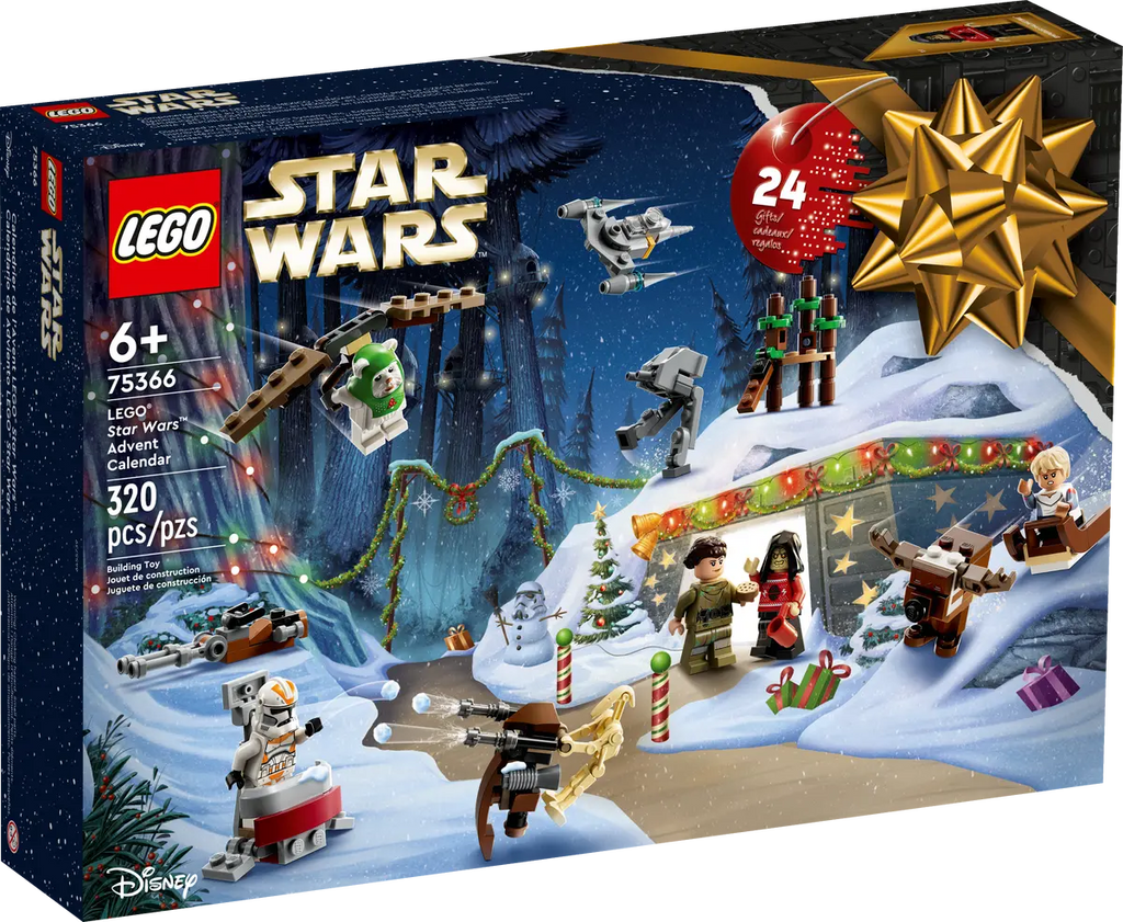 LEGO Star Wars 2023 Christmas Holiday Advent Calendar 24 Building Toynado