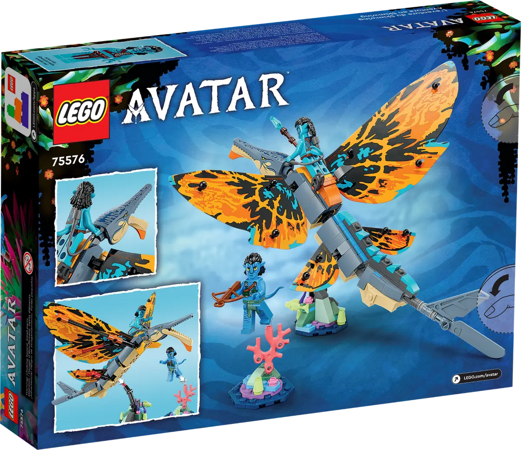 LEGO Avatar: The Way of Water - Skimwing Adventure Building Toy (75576) LOW STOCK