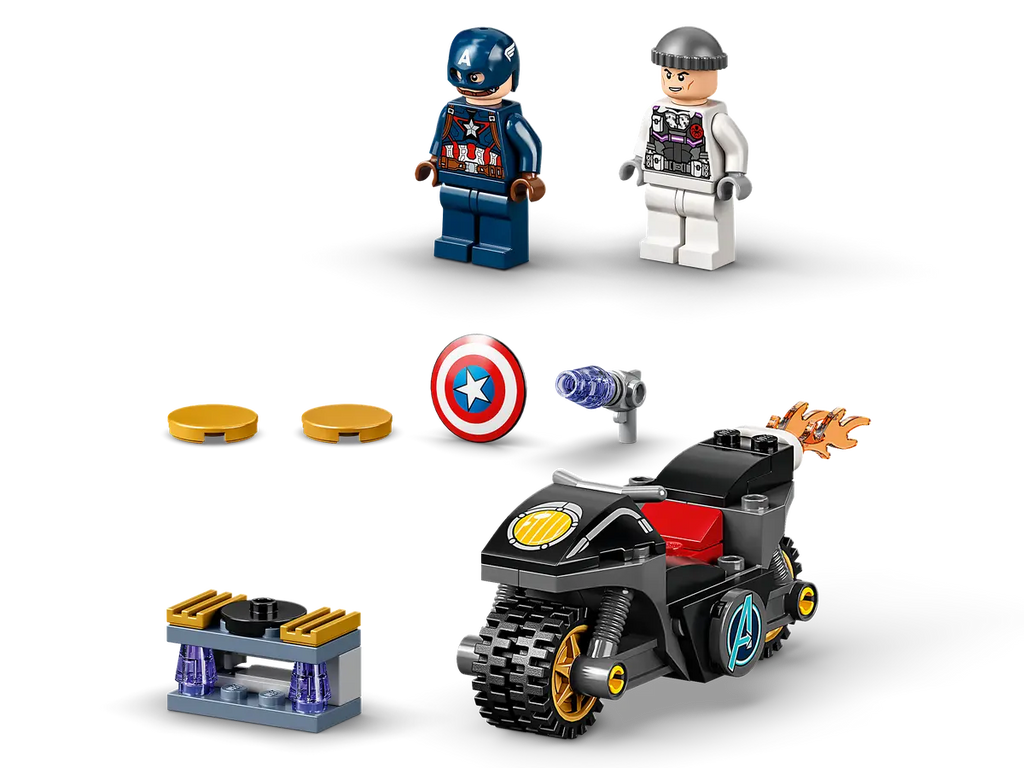 LEGO Marvel Studios - The Infinity Saga (4+) Captain America and Hydra Face-Off Retired Building Toy (76189) LOW STOCK