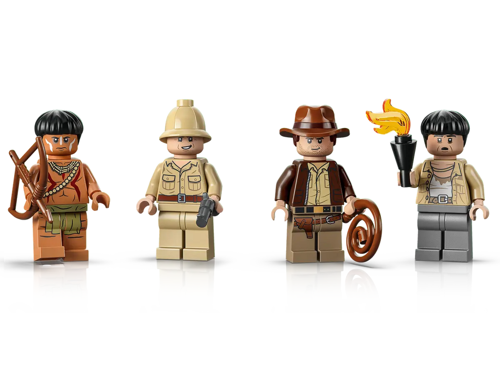 LEGO Indiana Jones - Raiders of the Lost Ark - Temple of the Golden Idol - Building Toy (77015)