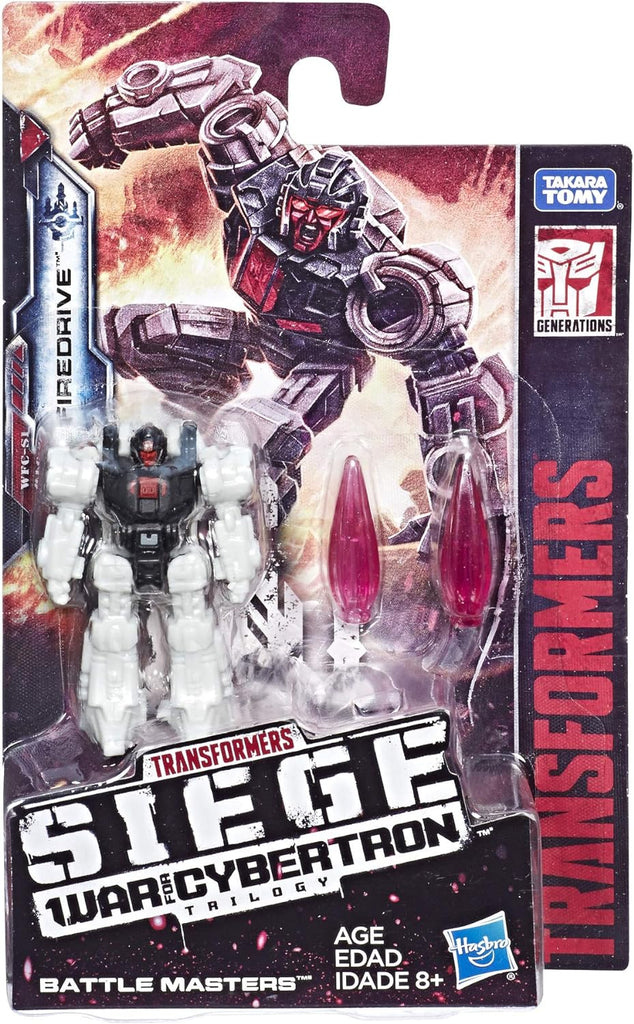 Transformers - War For Cybertron: SIEGE - Core Battle Masters WFC-S1 Firedrive Action Figure (E3550)