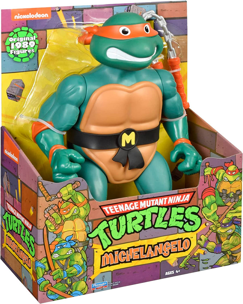 Teenage Mutant Ninja Turtles (TMNT) Classic Michelangelo (Giant 12-Inch) Action Figure 83398 LOW STOCK