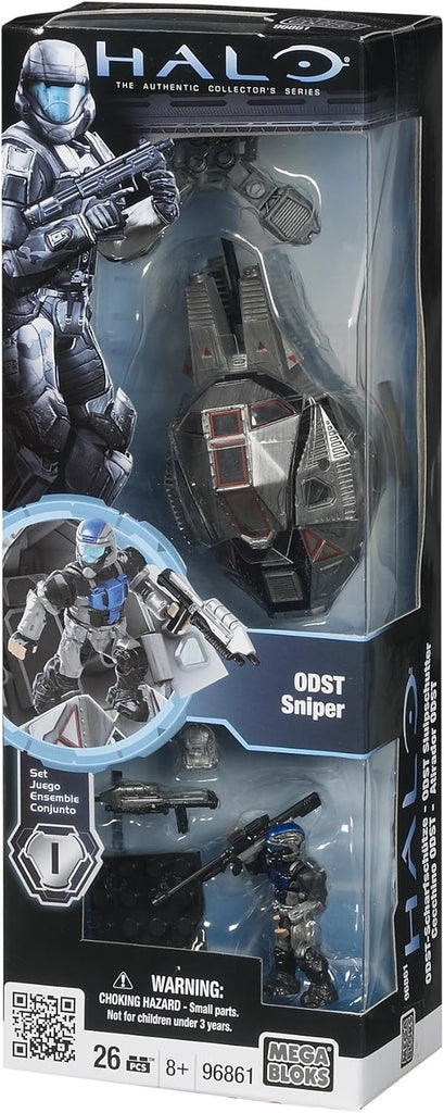 Mega Bloks - HALO The Authentic Collector\'s Series - ODST Sniper Building Toy (96861) LAST ONE!