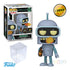Funko Pop! Animation #1757 - Futurama - Bender (Specialty Series Exclusive) GLOW CHASE Vinyl Figure (81941) LOW STOCK