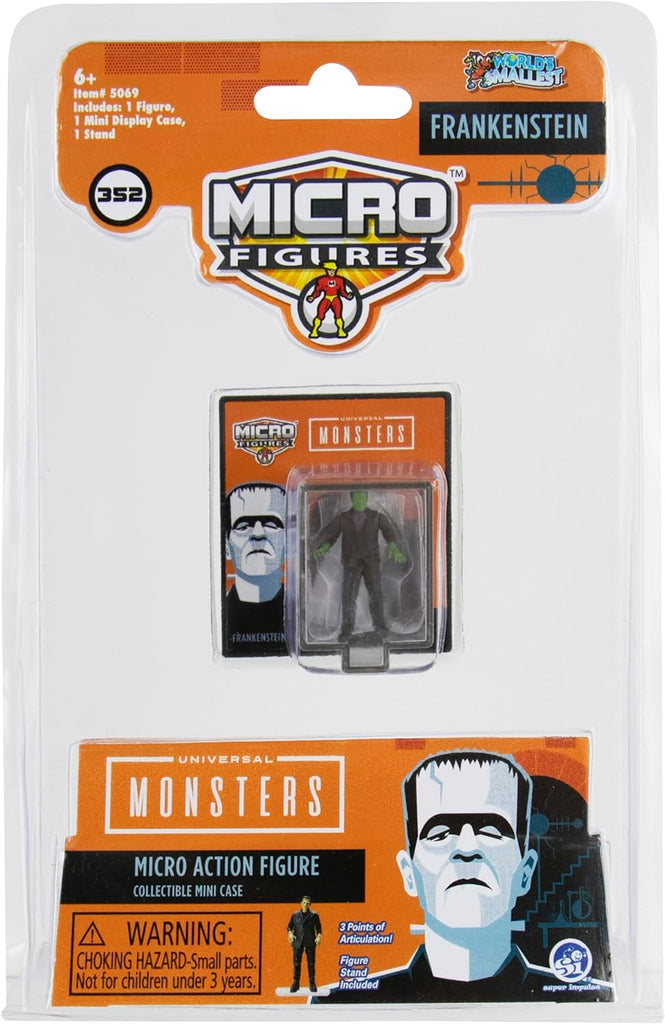 Worlds Smallest - Universal Monsters - Frankenstein Micro Figure (99185) LAST ONE!