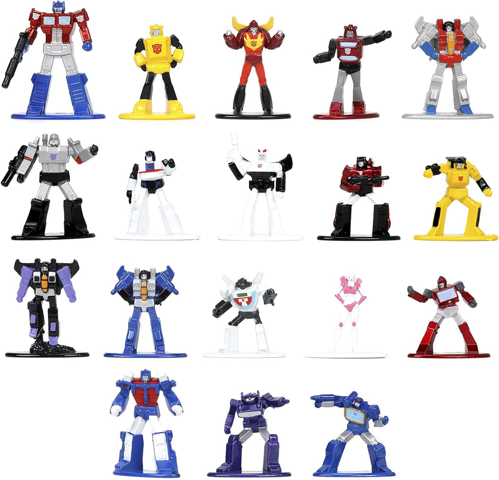 Transformers Nano Metalfigs Mini-Figures 18-Pack (33452)