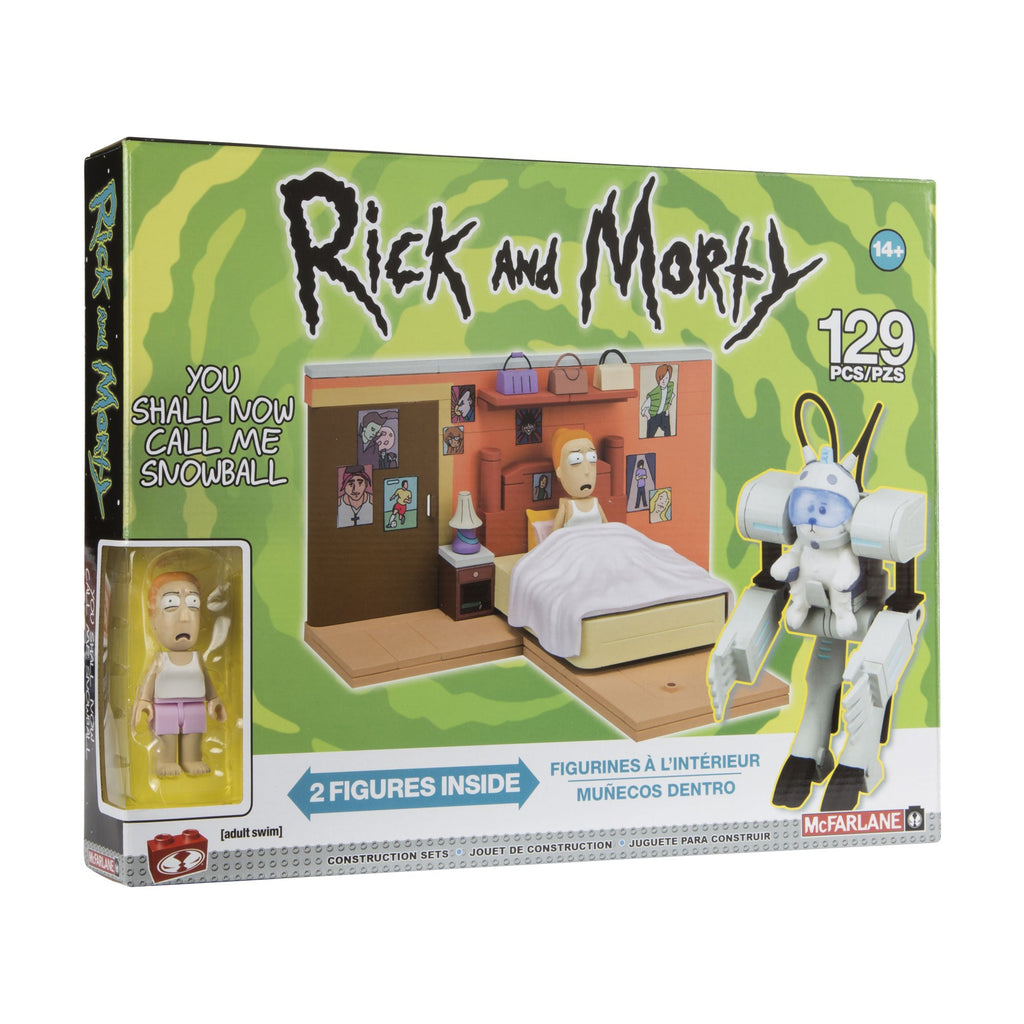 McFarlane Toys - Rick and Morty - You Shall Now Call Me Snowball Building Toy (12856) LOW STOCK