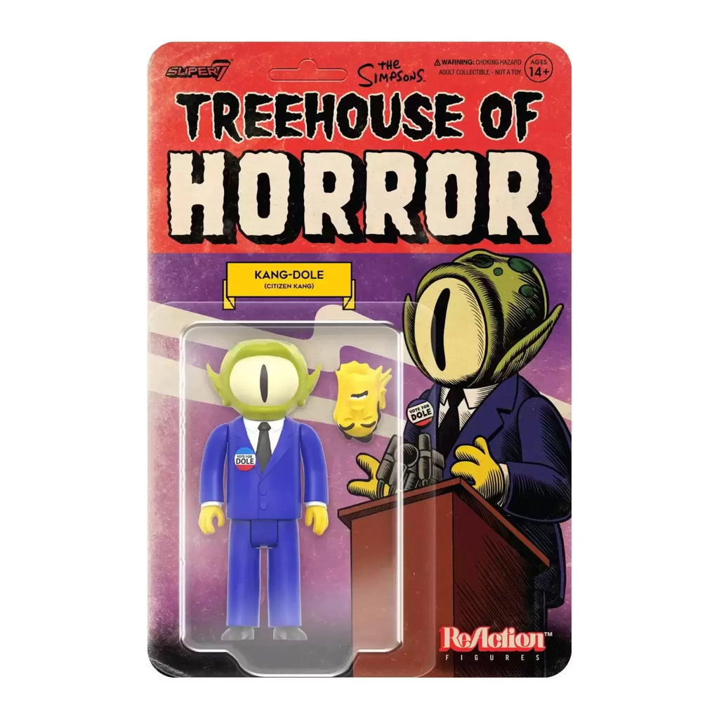 Super7 ReAction Figures - The Simpsons: Treehouse of Horror W4 - Kang-Dole (Citizen Kang) 82427