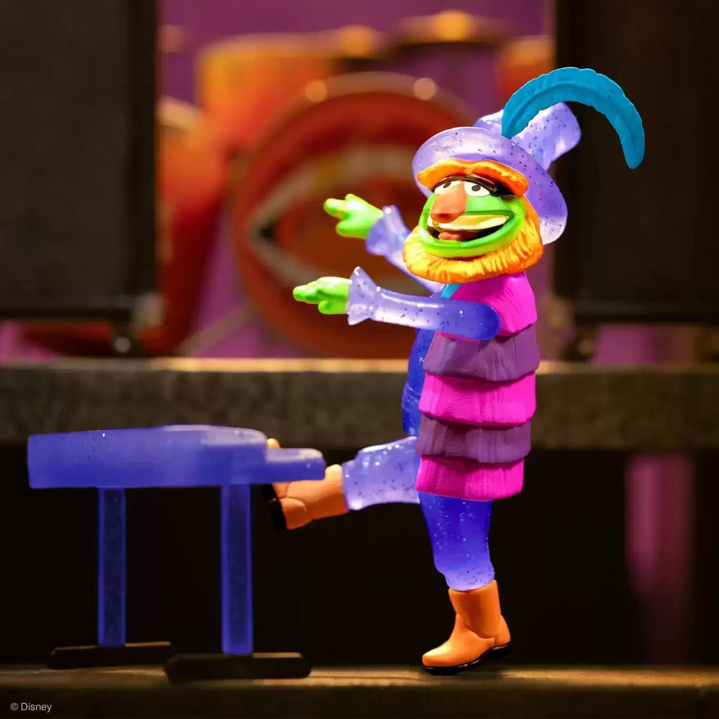 Super7 ReAction Figures - Muppet Show: Electric Mayhem Band - Dr Teeth (Glitter) Action Figure 82423