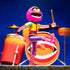 Super7 ReAction Figures - Muppet Show: Electric Mayhem Band - Animal (Glitter) Action Figure 82422