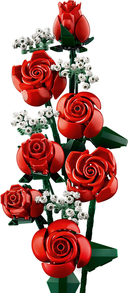 LEGO Icons: Botanical Collection - Bouquet of Roses (12 Long Stemmed Red Roses) Building Toy (10328)